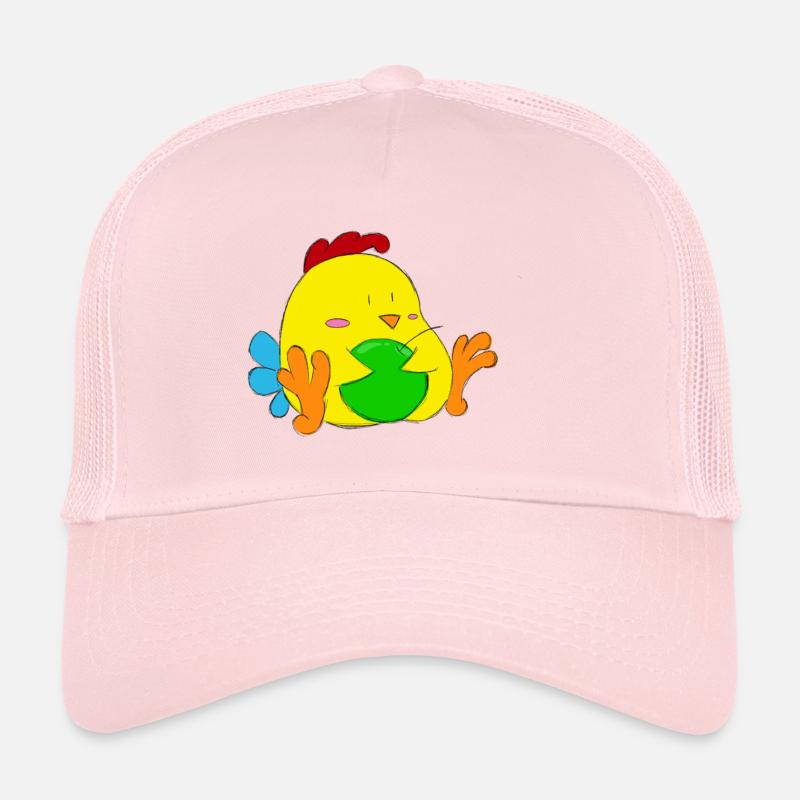Hähnchen - Trucker Cap - Hellrosa