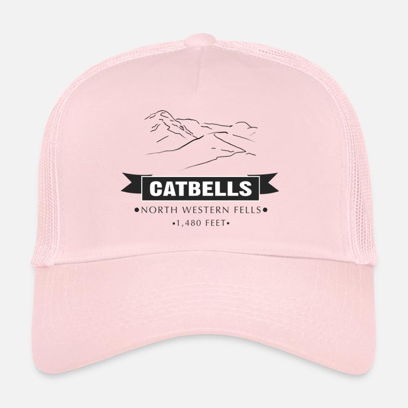 Catbells - Casquette trucker  - rose pâle
