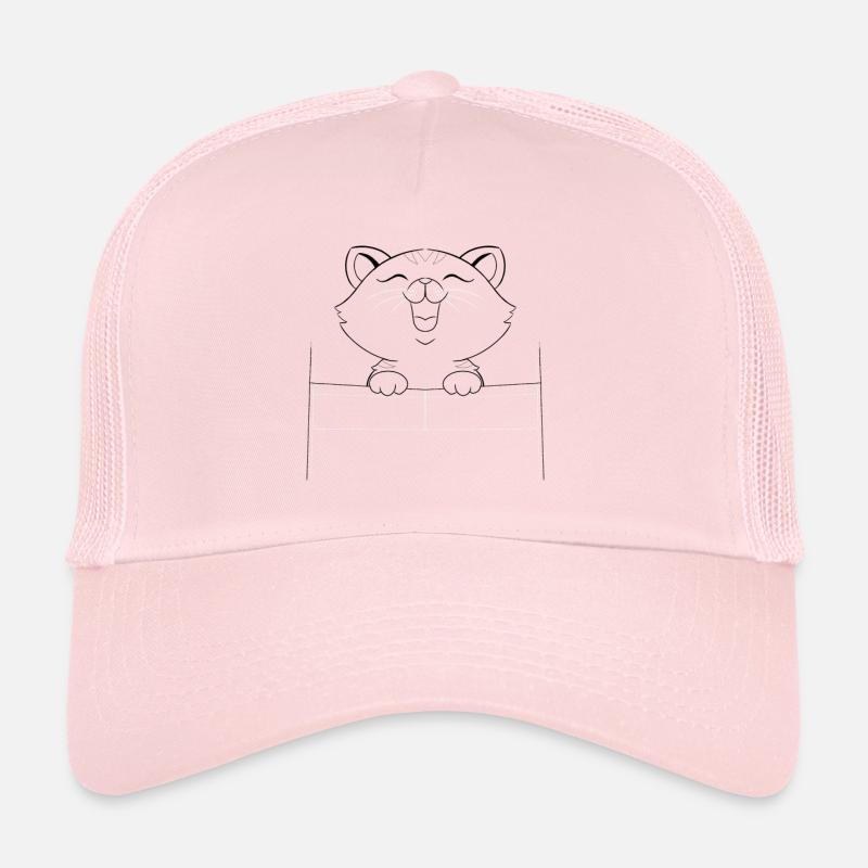 chaton Casquette trucker 