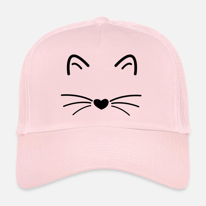 Tête de chat cadeau de chat Casquette trucker 