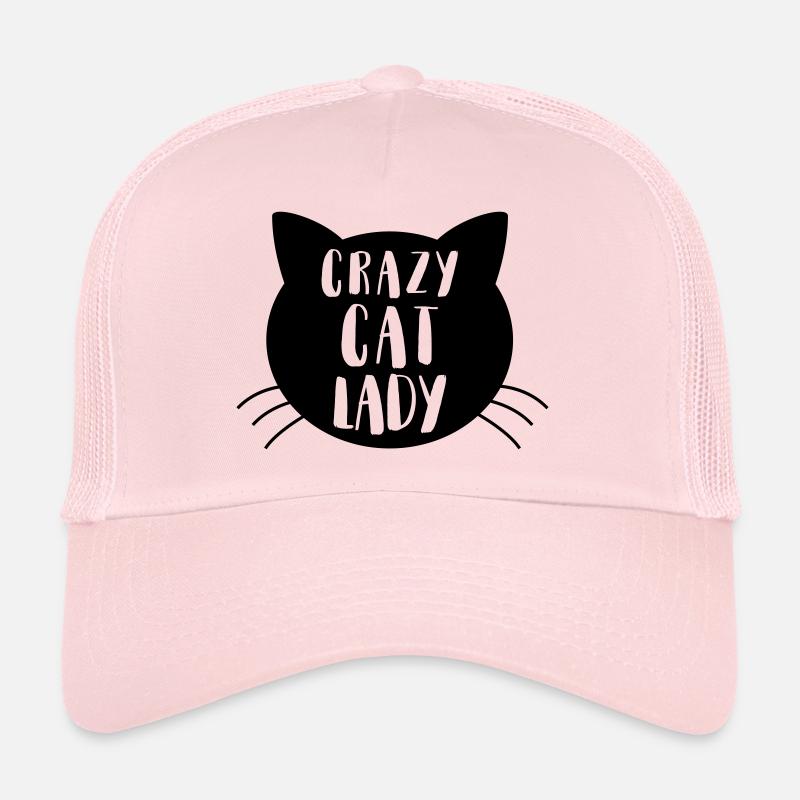 Crazy cat Lady Casquette trucker 