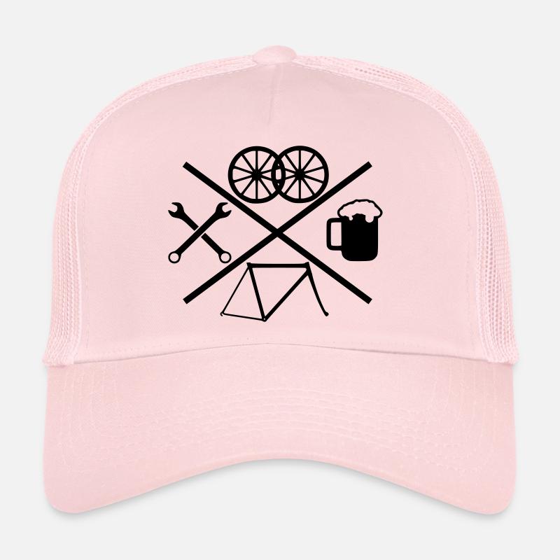 Cross Bike Trucker Cap