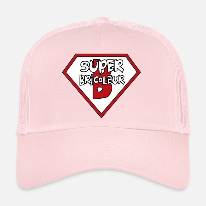 Super Handyman - Trucker Cap - pale pink