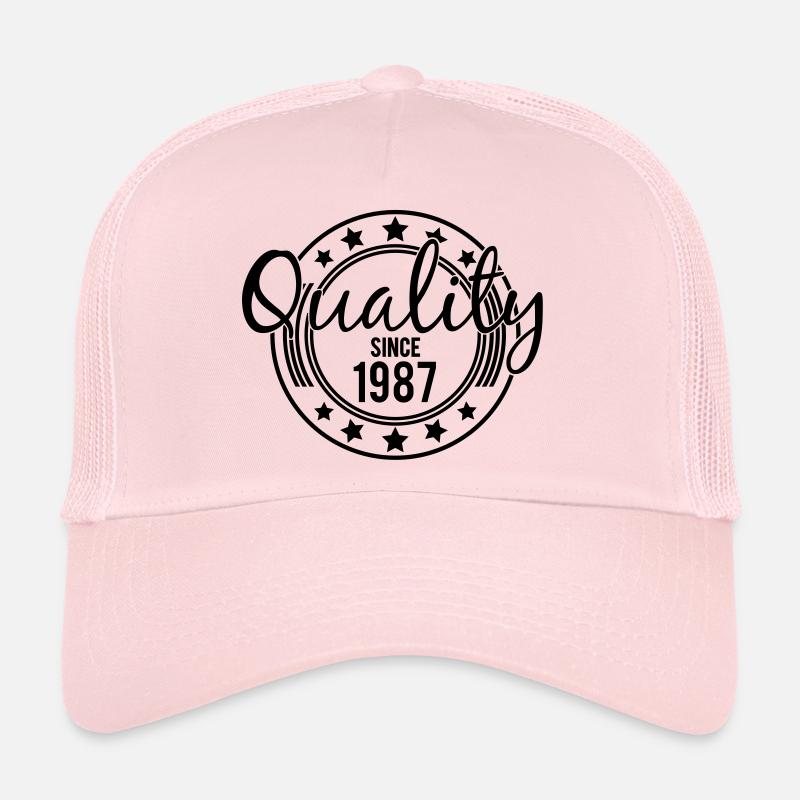 Birthday - Quality since 1987 (fr) Casquette trucker 