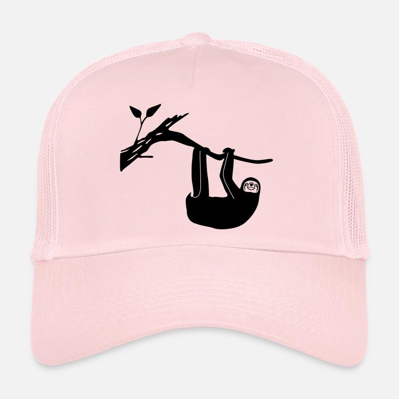sloth - Trucker Cap - Hellrosa