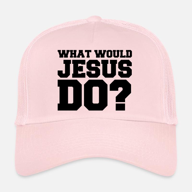 what_would_jesus_do_01 - Trucker Cap - Hellrosa