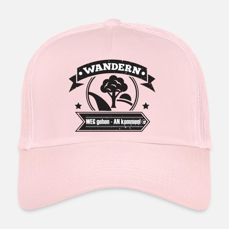 Wandern "Weg gehen - ankommen" Trucker Cap