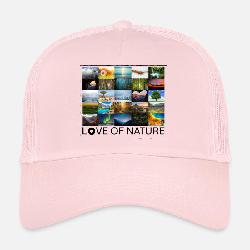 L’amour de la nature Casquette trucker 