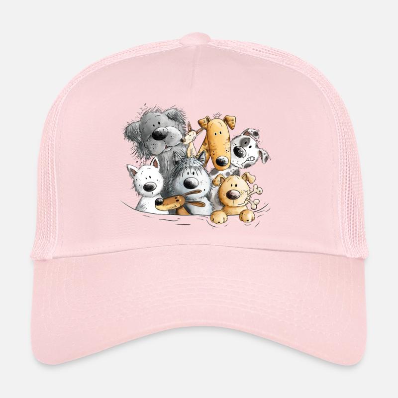 Pack chien caca de chien Casquette trucker 