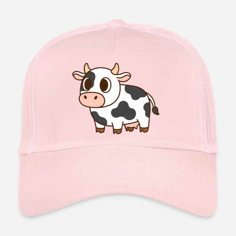 Kuh - Trucker Cap - Hellrosa