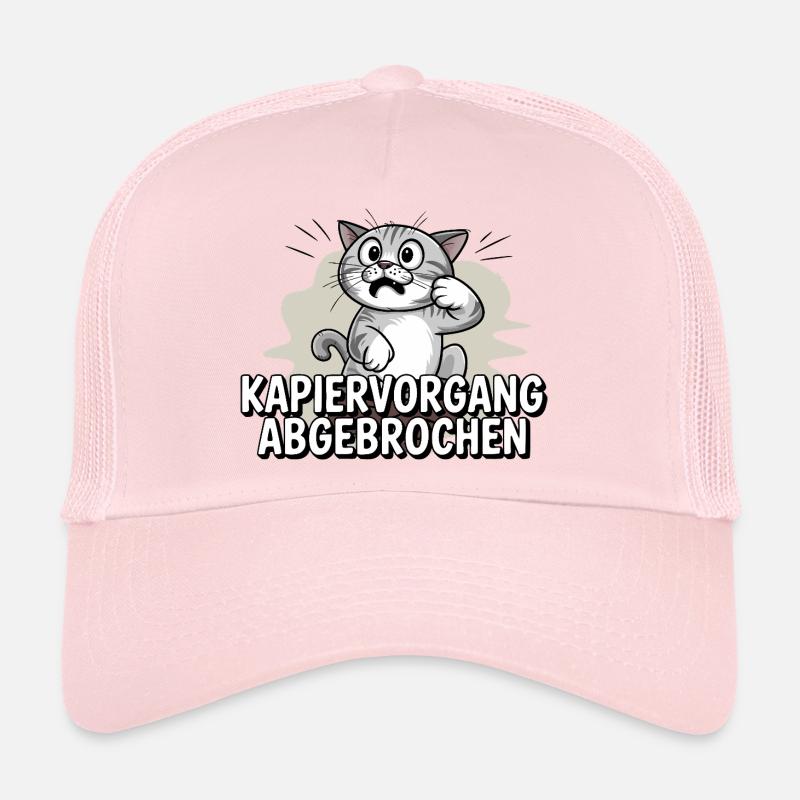 Copying process aborted – cat confused Trucker Cap