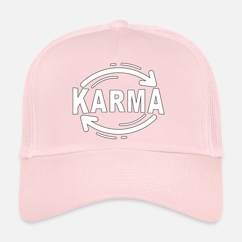 Karma - Minimalist Statement Design Trucker Cap