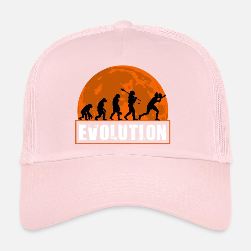 Art de joueur de ping-pong Evolution du tennis de table Casquette trucker 