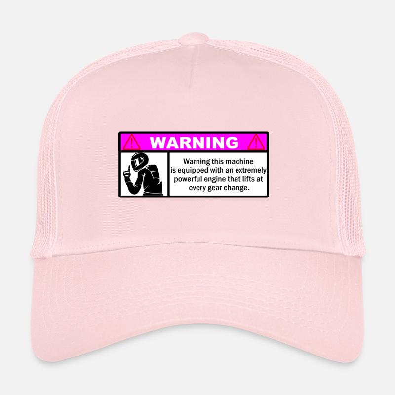 Warnung Trucker Cap
