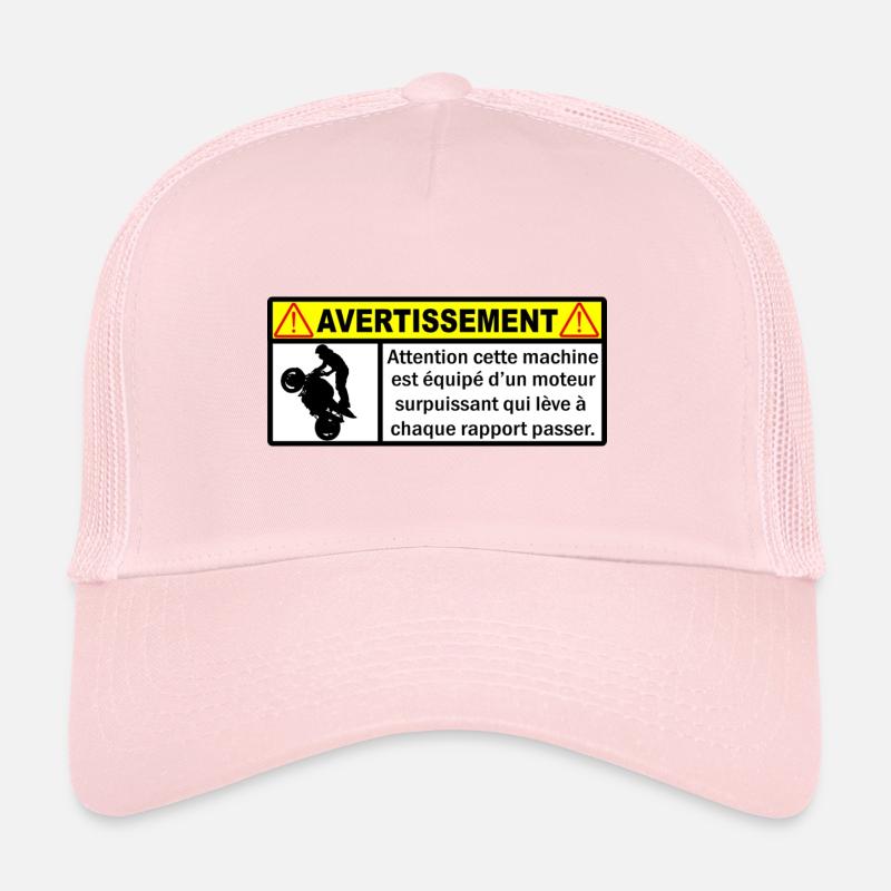 Warnung Trucker Cap