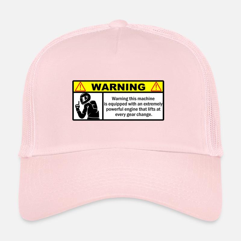 warning Trucker Cap