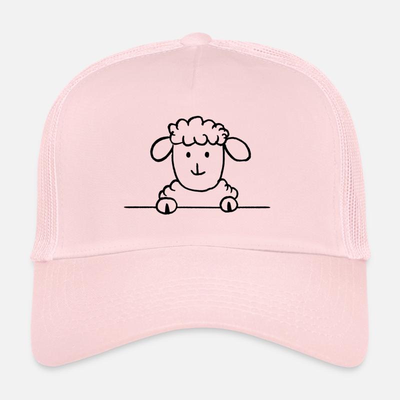 Herr Schaf - Trucker Cap - Hellrosa