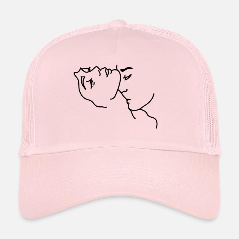 Baiser l'amour du cou Casquette trucker 