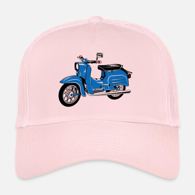 Simson Schwalbe KR51 - Trucker Cap - Hellrosa