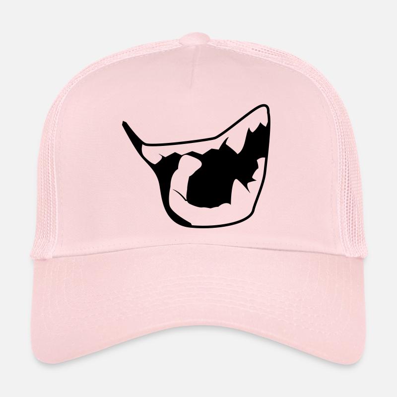 vampire - Casquette trucker  - rose pâle