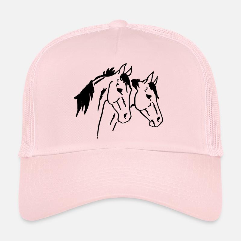 Deux chevaux Casquette trucker 
