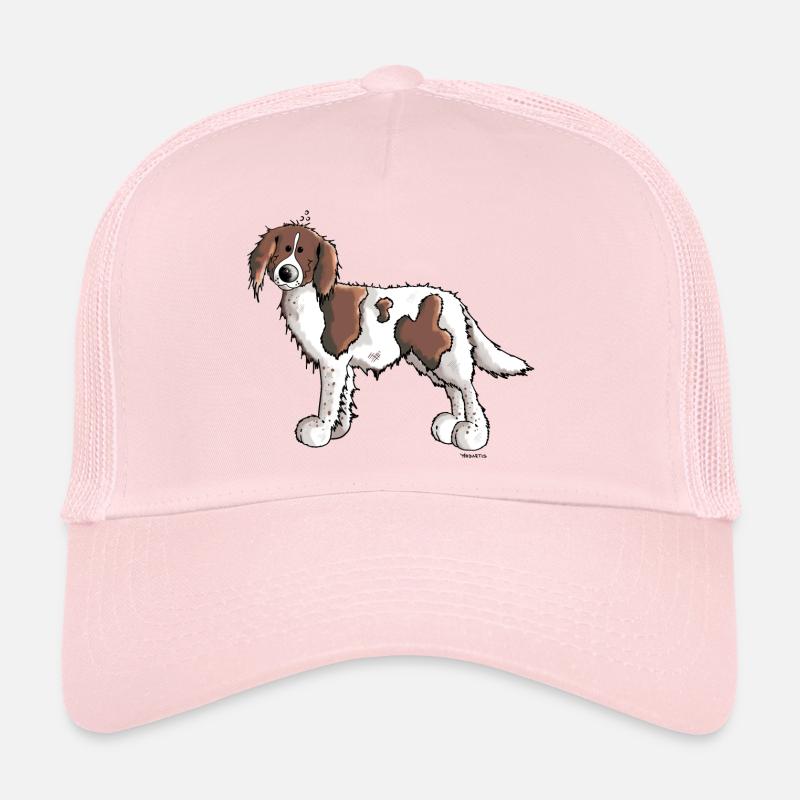 Mignon Münsterländer - Casquette trucker  - rose pâle