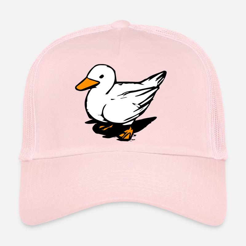 Cool Duck - Bathing Duck - Bird - Squeaky Duck Trucker Cap