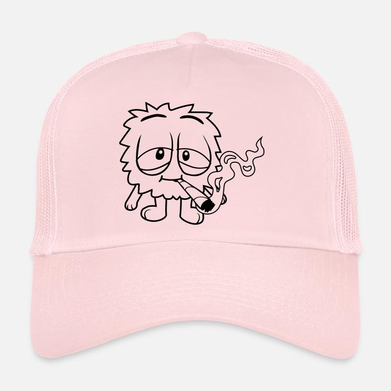 Süßes kiffendes Monster Trucker Cap