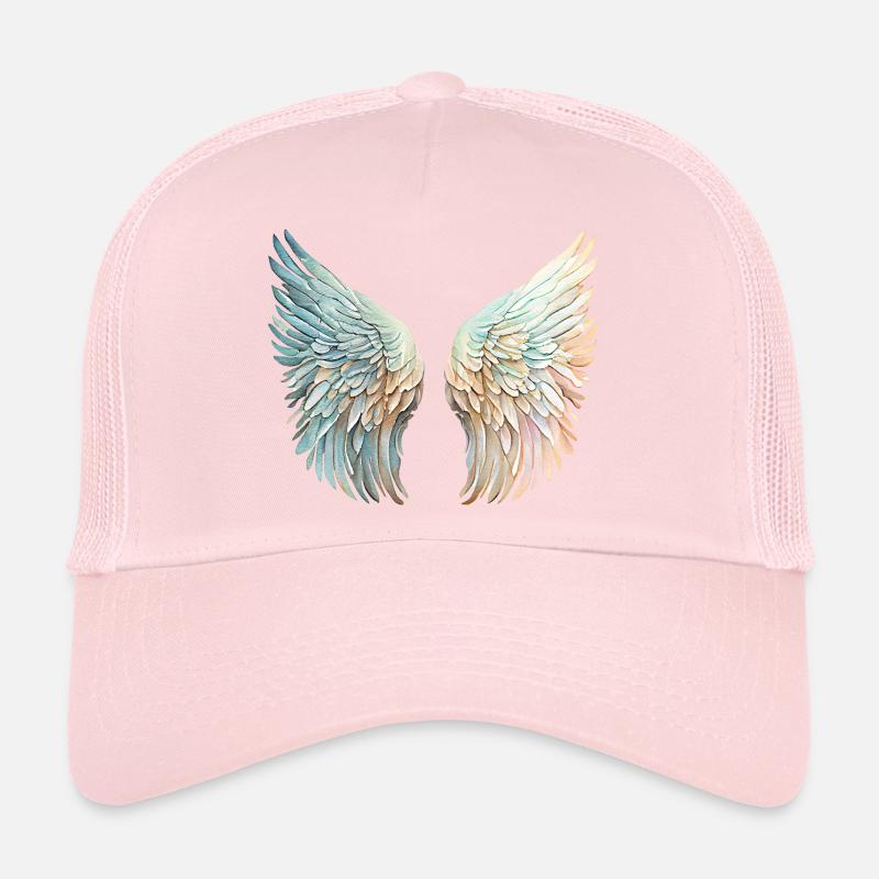 Ailes d'Ange Pastel en Miroir Casquette trucker 