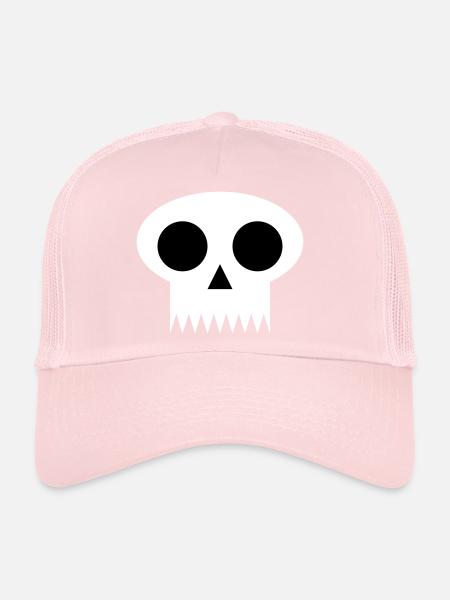 saké - Casquette trucker  - rose pâle - Devant