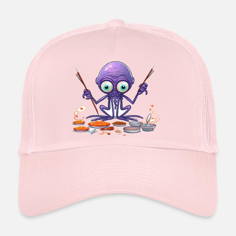 Le Chef Poulpe aux Algues Casquette trucker 