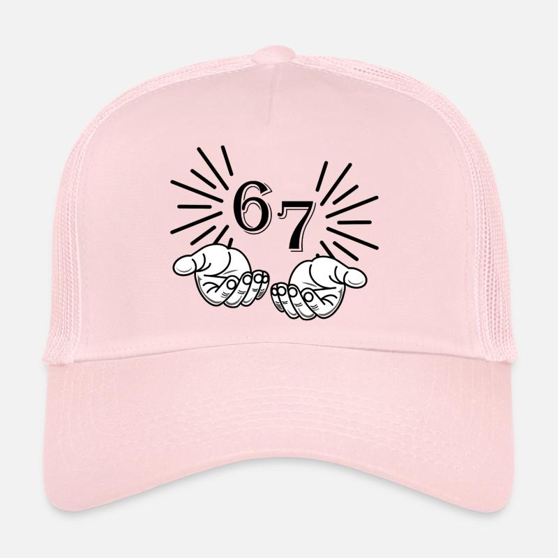 67 Meme Hands, Déclaration Virale Design Casquette trucker 