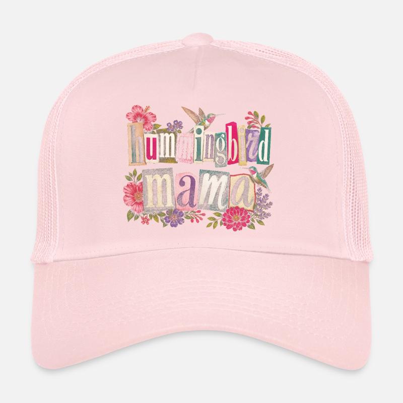 Rubinkehlige Kolibris Mama Mama Trucker Cap