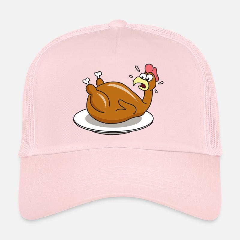 Poulet rôti cuisson Casquette trucker 