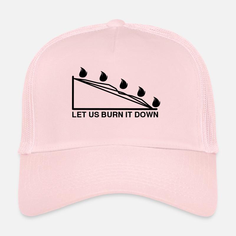 BURN DOWN CHART Trucker Cap