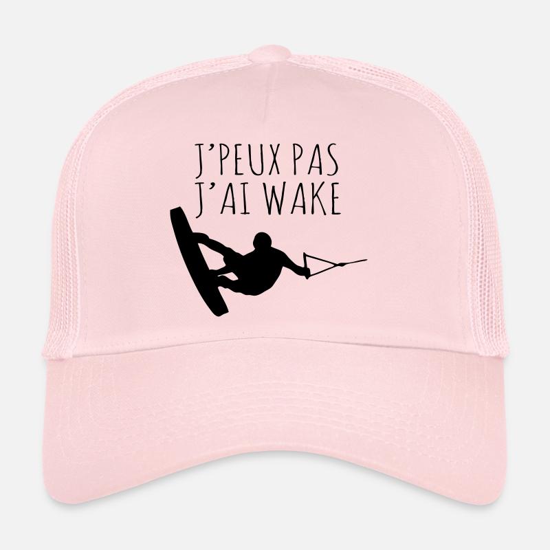 Je peux pas j'ai wake Casquette trucker 