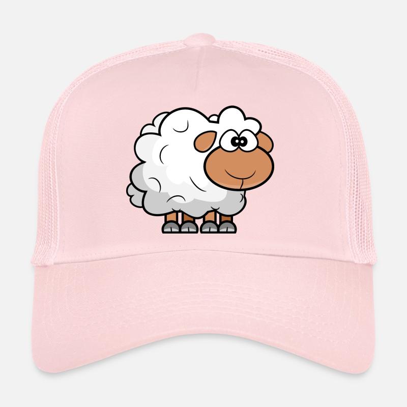 Cartoon Comic Sheep Trucker Cap