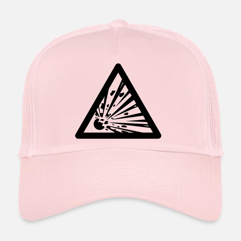 Hazard Symbol - Explosives Trucker Cap