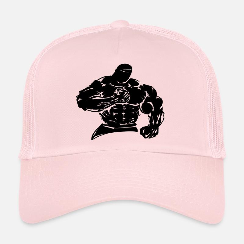 bodybuilder / fighter - Trucker Cap - Hellrosa