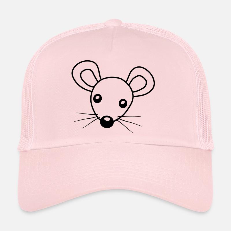 Tête souris Clipart Casquette trucker 