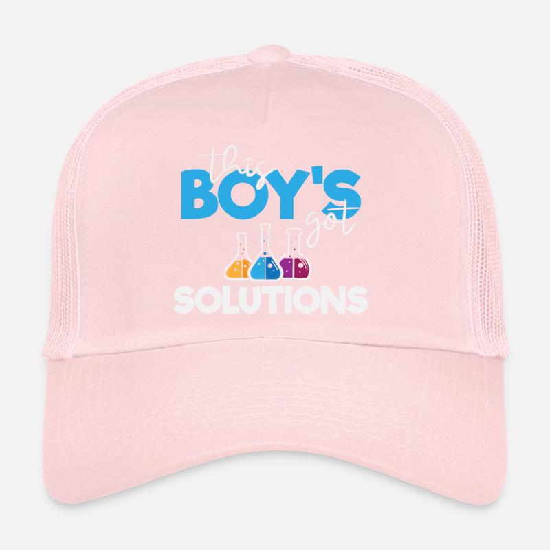Ce garçon a des solutions Casquette trucker 