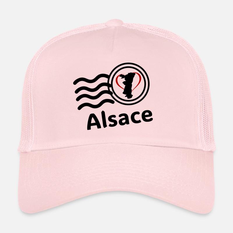 Elsässer Briefmarke Trucker Cap