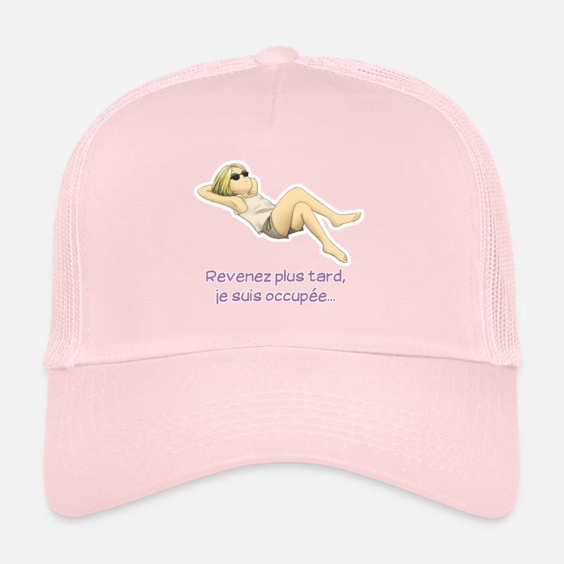 Revenez plus tard Casquette trucker 
