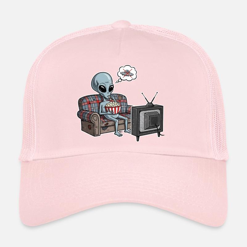 Alien Comic Lazy Cadeau Casquette trucker 