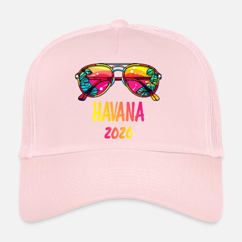 Design de lunettes de soleil Havana 2026 Casquette trucker 