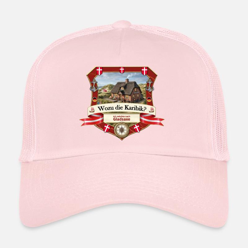 Wozu Karibik? Ich will nach Gladsaxe! Trucker Cap