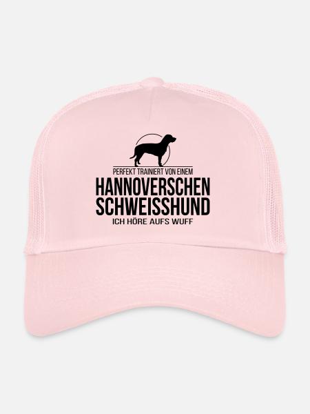 Hannoverscher Schweisshund wuff - Trucker Cap - Hellrosa