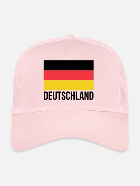 Deutschland - Trucker Cap - Hellrosa