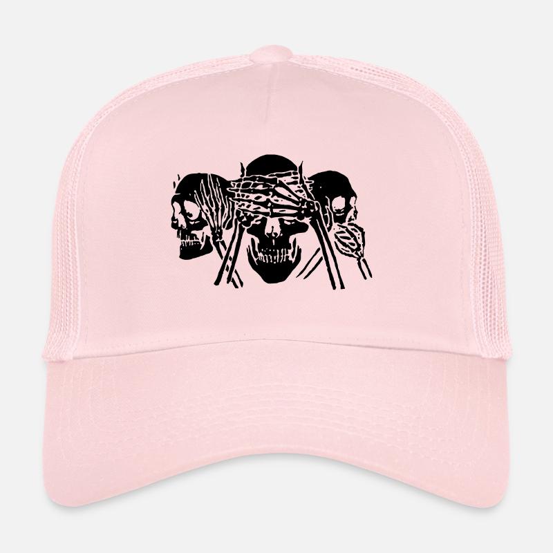 czachy - Casquette trucker  - rose pâle