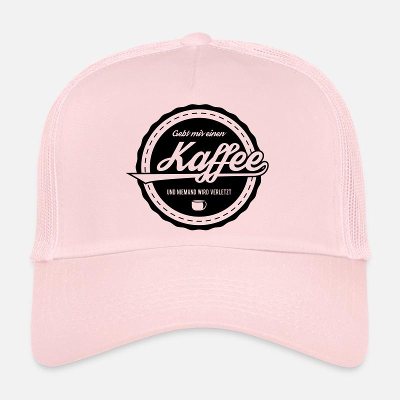 Kaffee - Trucker Cap - Hellrosa